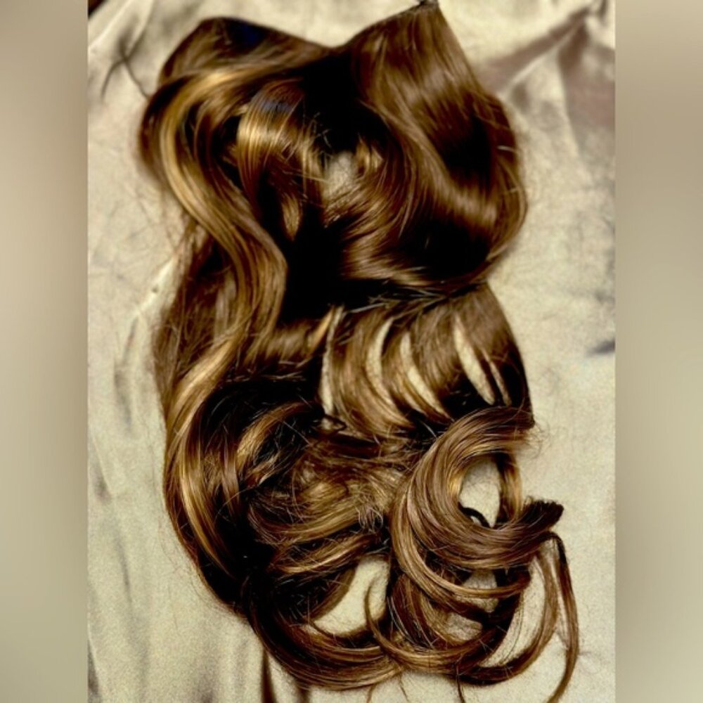 Hair Extension 16-20’ Synthetic #8 Brunette